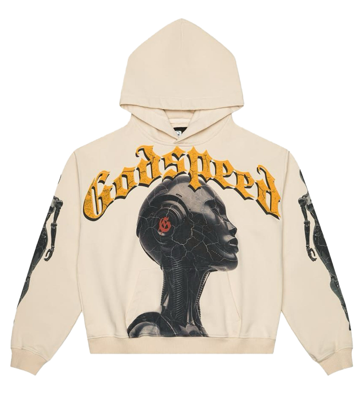 Godspeed Alexa Hoodie Washed Bone