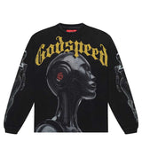 Godspeed Alexa L/S Tee Washed Black