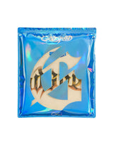 Godspeed Alexa NG Tee bone, holographic blue Godspeed packaging bag with the Gothic G logo