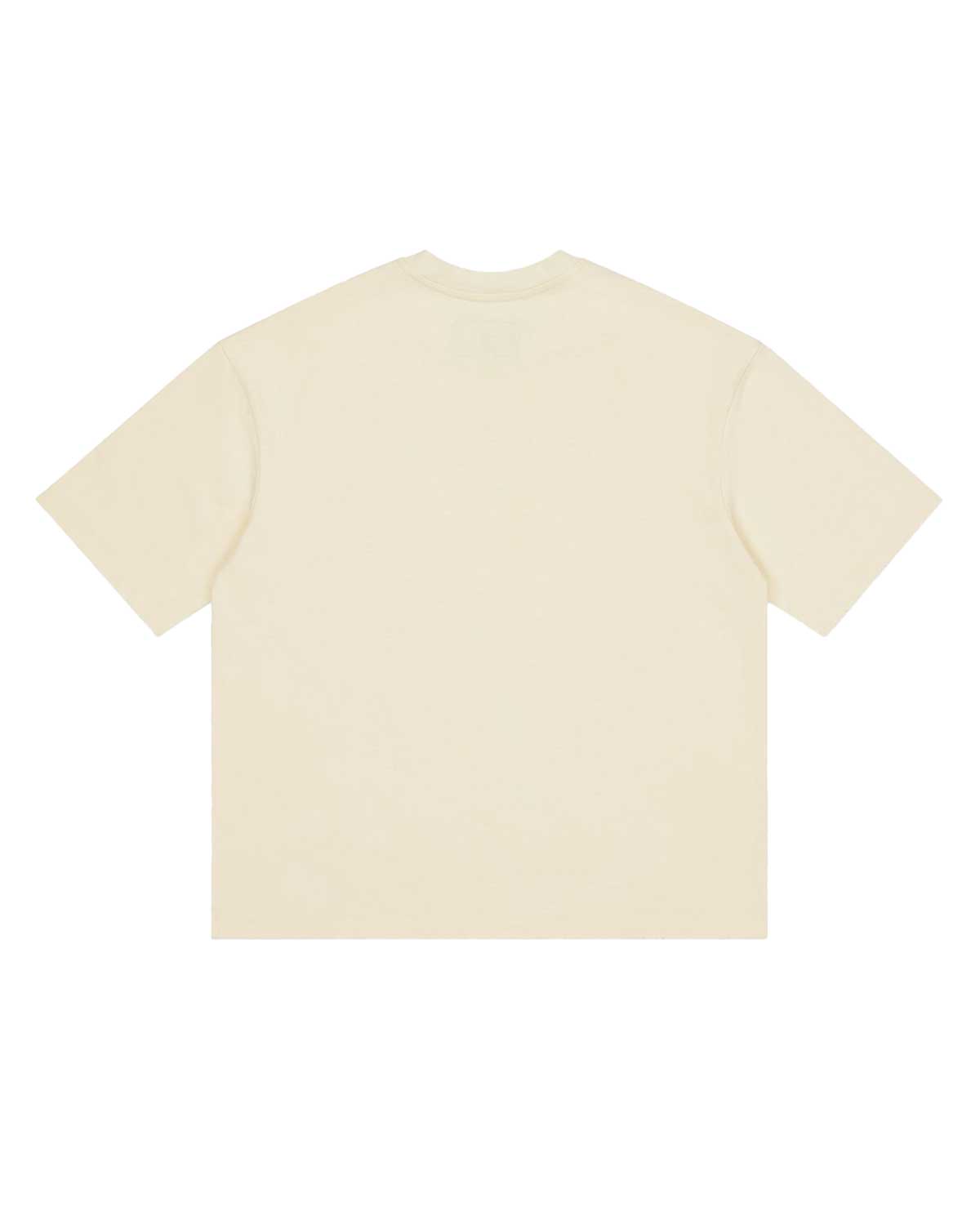 Godspeed Artificial Love II NG Tee bone, plain back view with no print