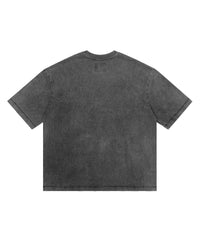 Godspeed Artificial Love II NG Tee Grey, plain washed grey back with no graphic, back view