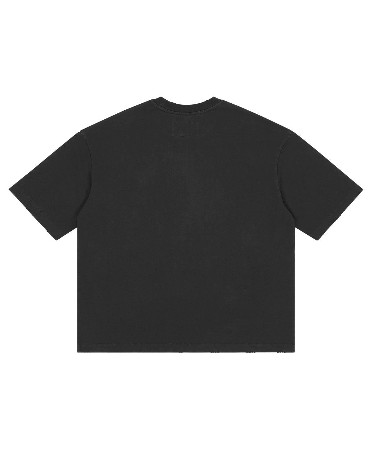 Godspeed Aura Farm II NG Tee black, plain back with no print, back view