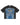 Godspeed Aura Farm II NG Tee black, T-shirt with blue cyborg-farmer graphic, front view