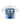 Godspeed Aura Farm II NG Tee white, T-shirt with blue cyborg-farmer graphic, front view