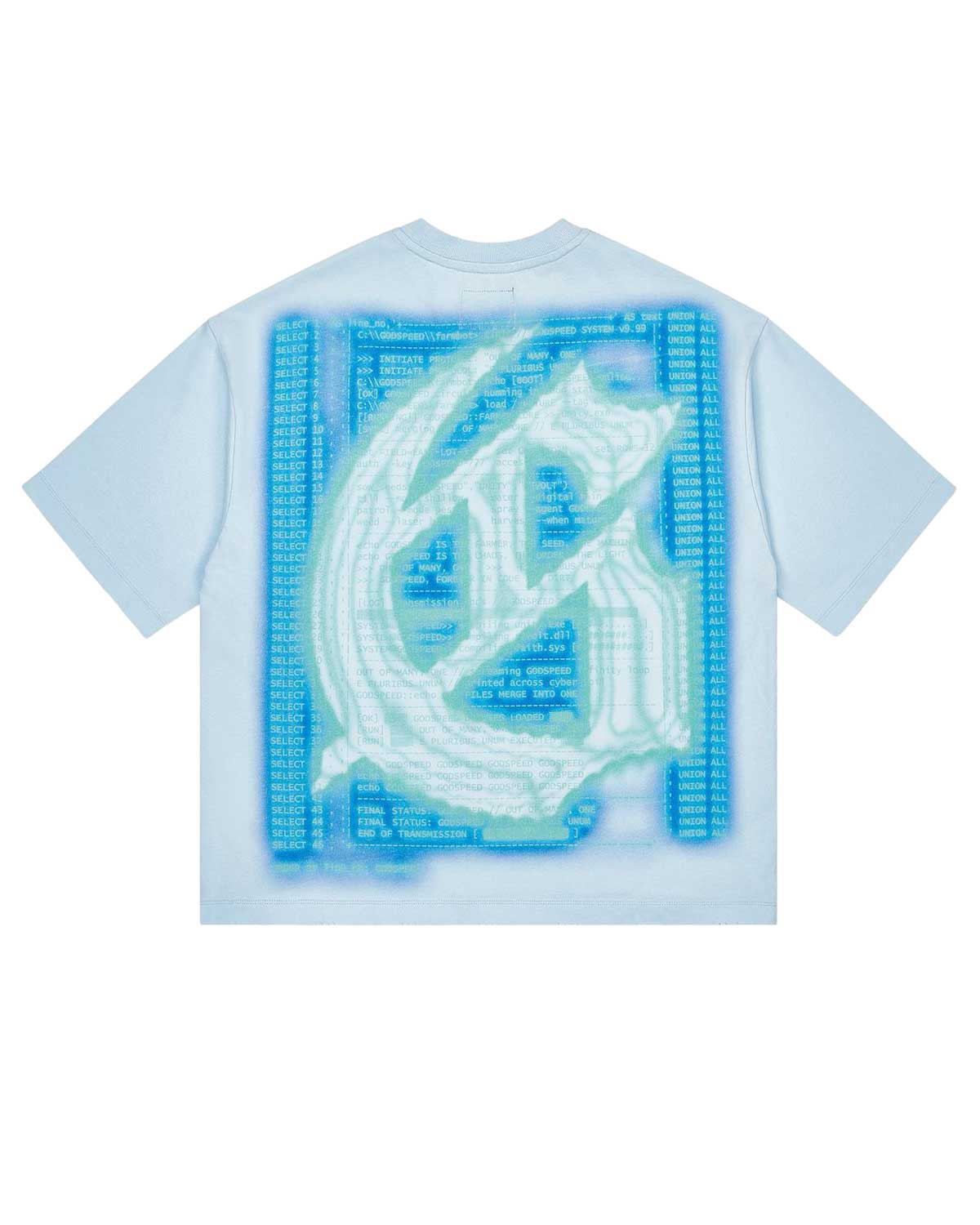 Godspeed Aura Farm Tee Ice Blue