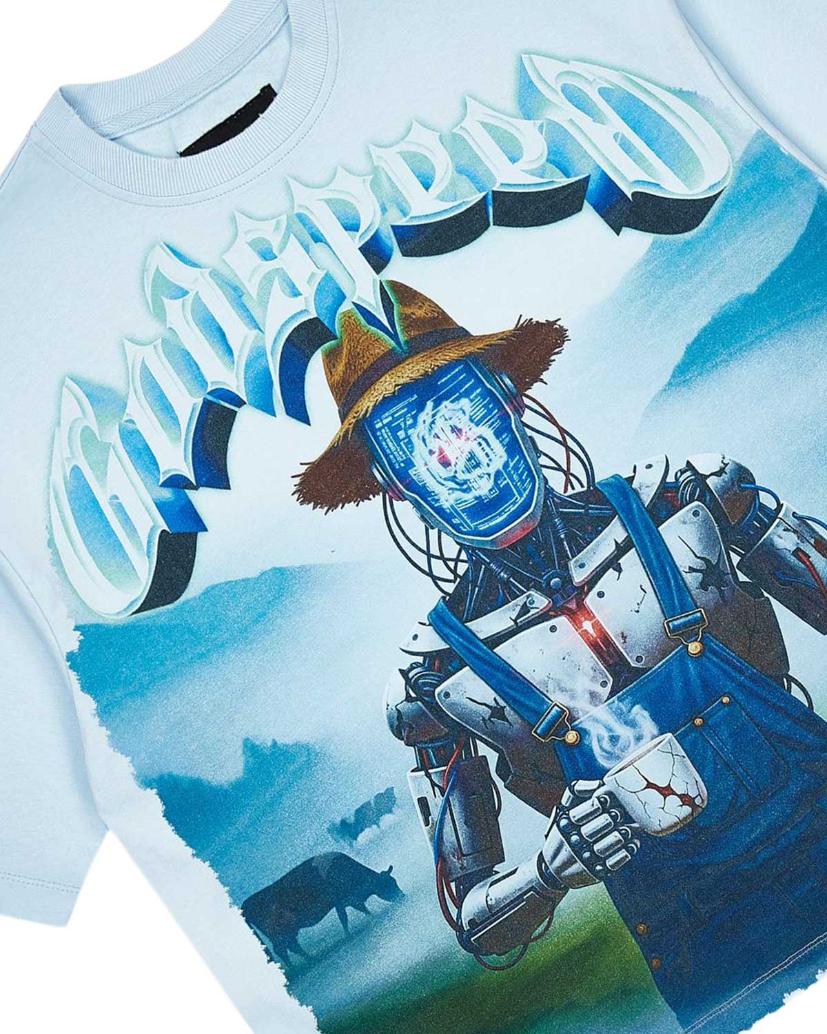 Godspeed Aura Farm Tee Ice Blue