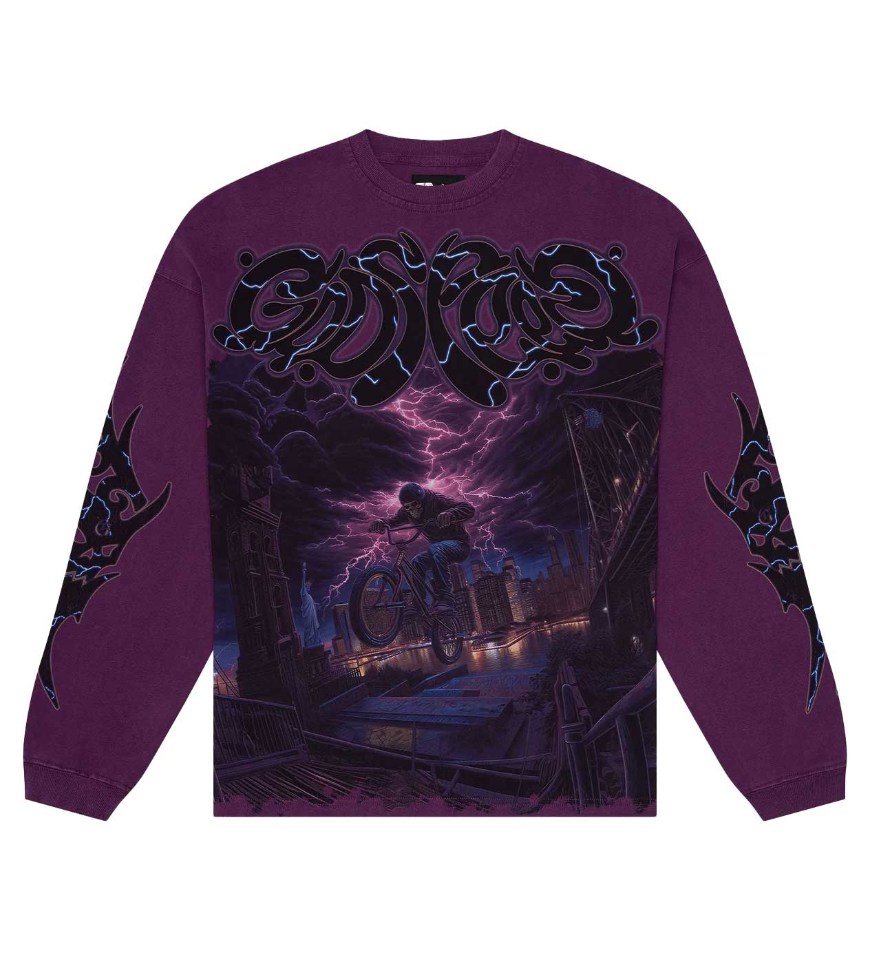 Godspeed BMX L/S Tee Purple