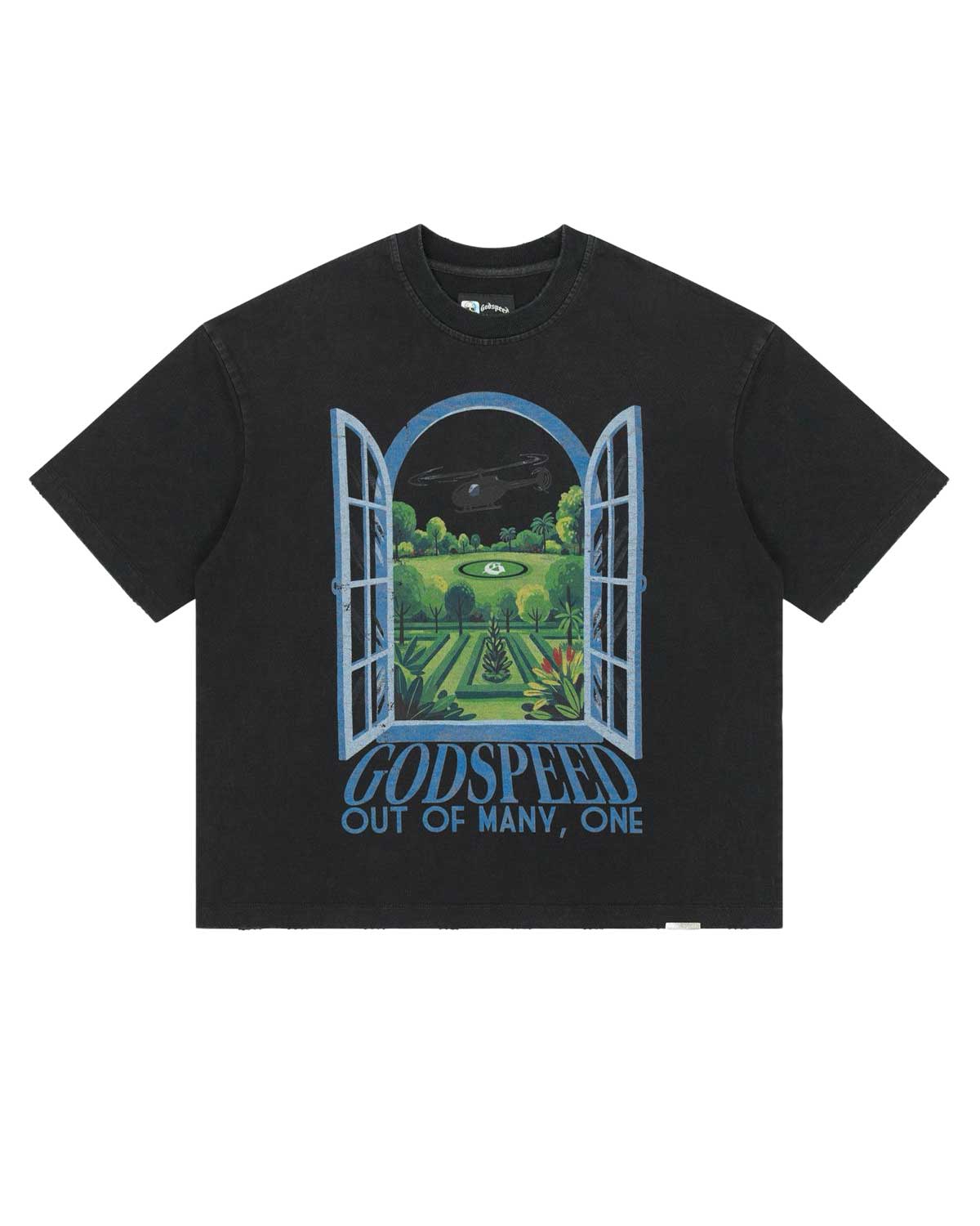 Godspeed Beyond The Veil Tee Black
