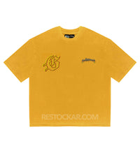Godspeed Biker Nation Tee Mustard Yellow