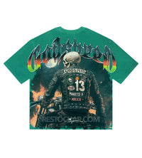 Godspeed Biker Nation Tee Shamrock Green