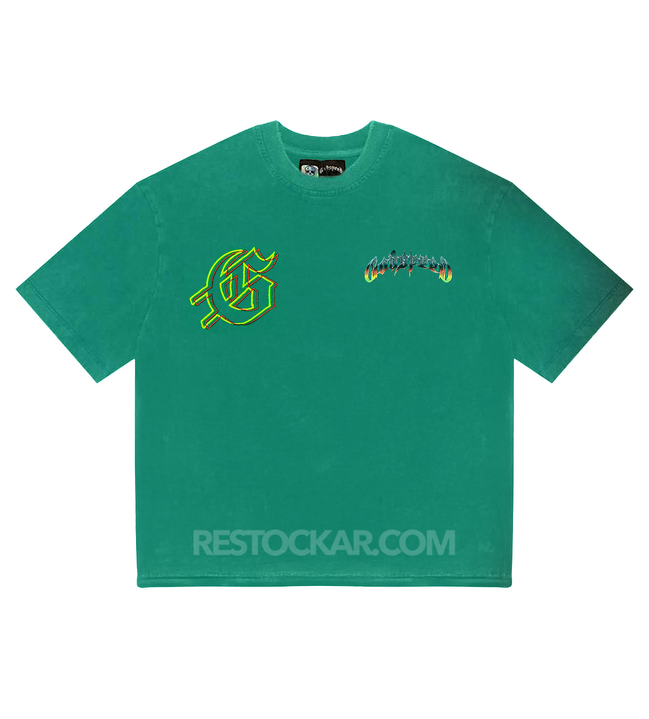 Godspeed Biker Nation Tee Shamrock Green
