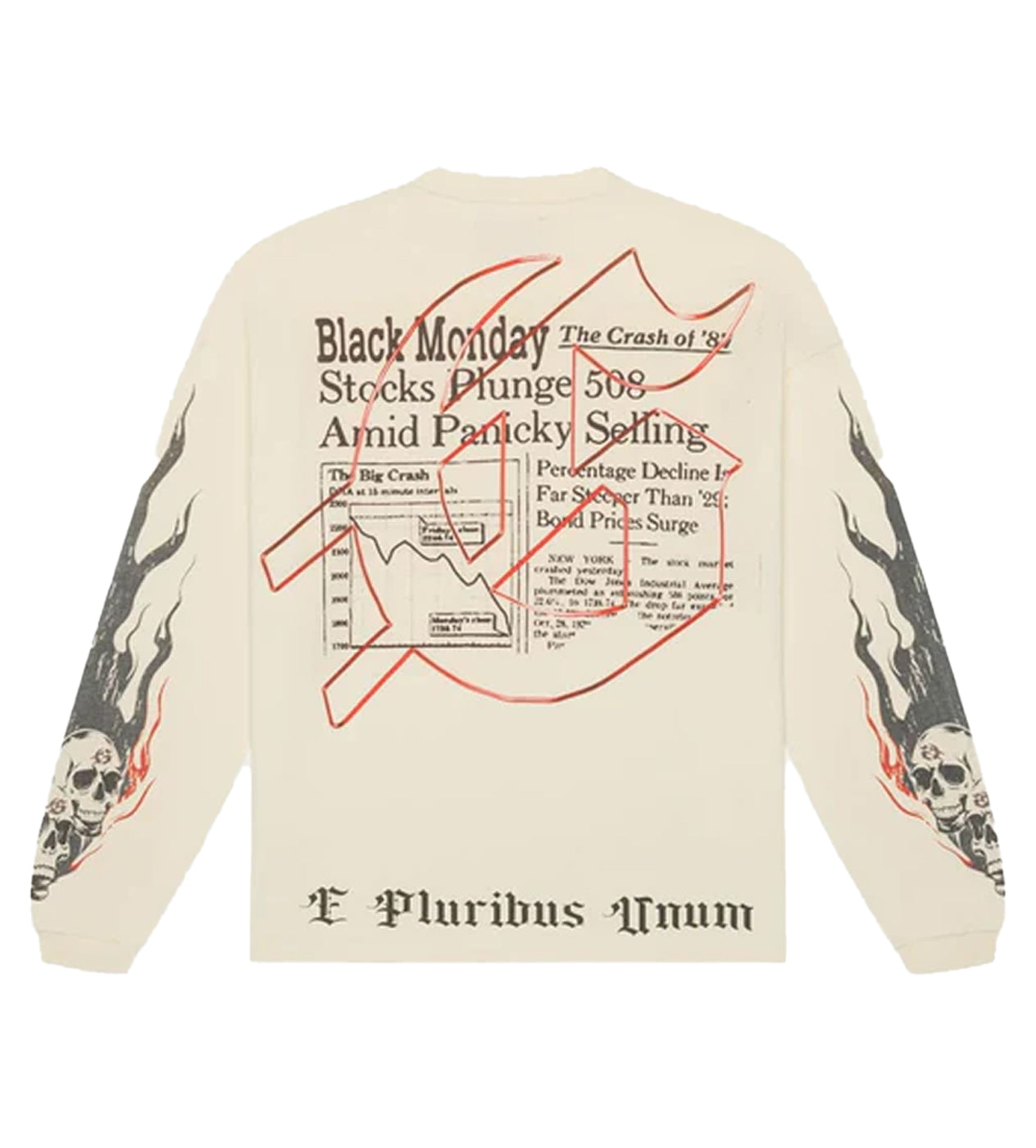 Godspeed Black Monday L/S Tee Bone