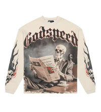 Godspeed Black Monday L/S Tee Bone