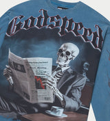 Godspeed Black Monday L/S Tee True Blue