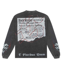 Godspeed Black Monday L/S Tee Washed Grey