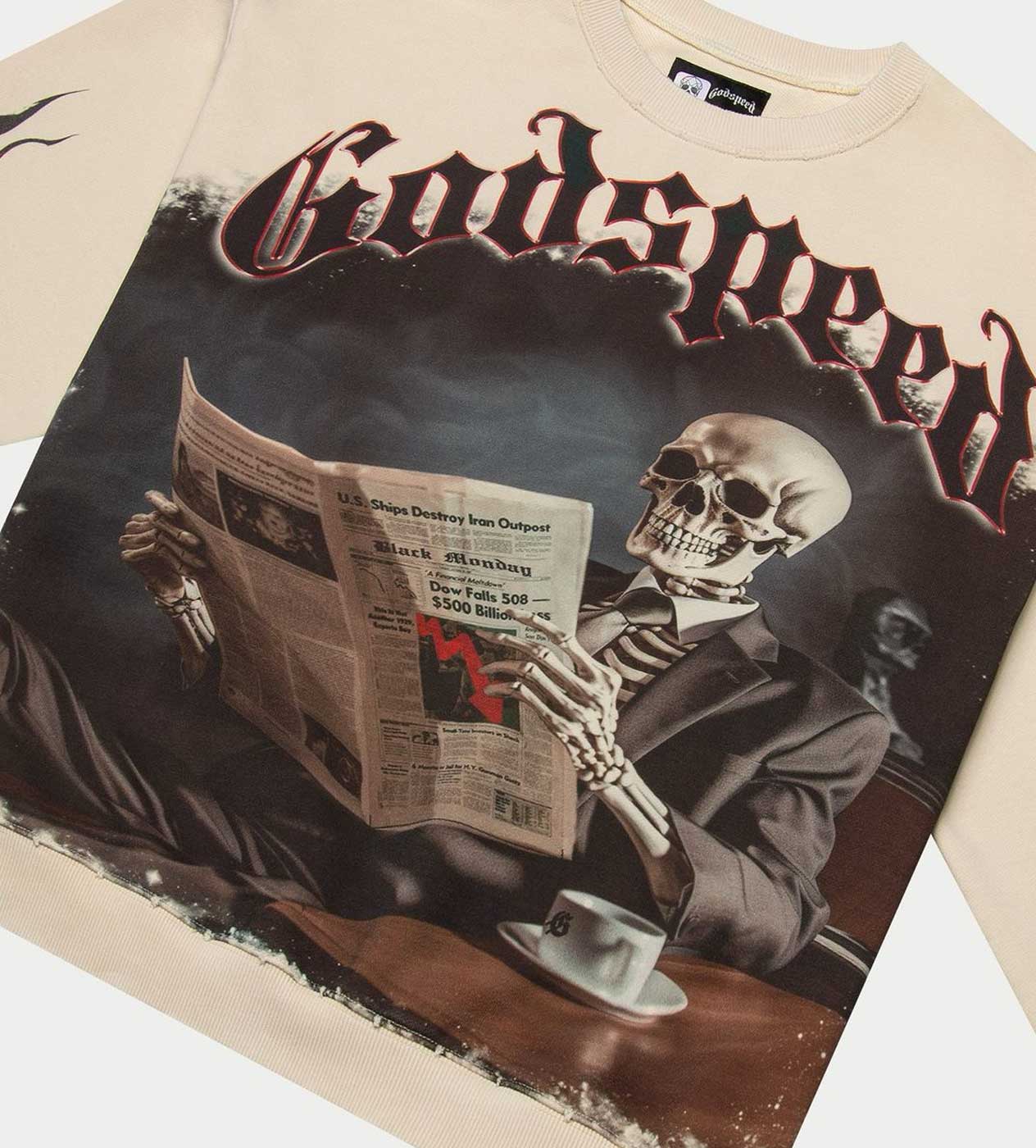 Godspeed Black Monday Sweatshirt Bone