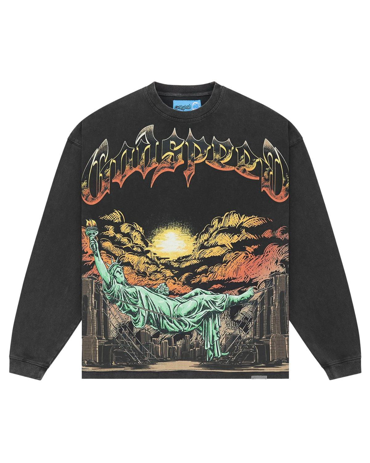 Godspeed Burnt Bridges II NG L/S Tee Black