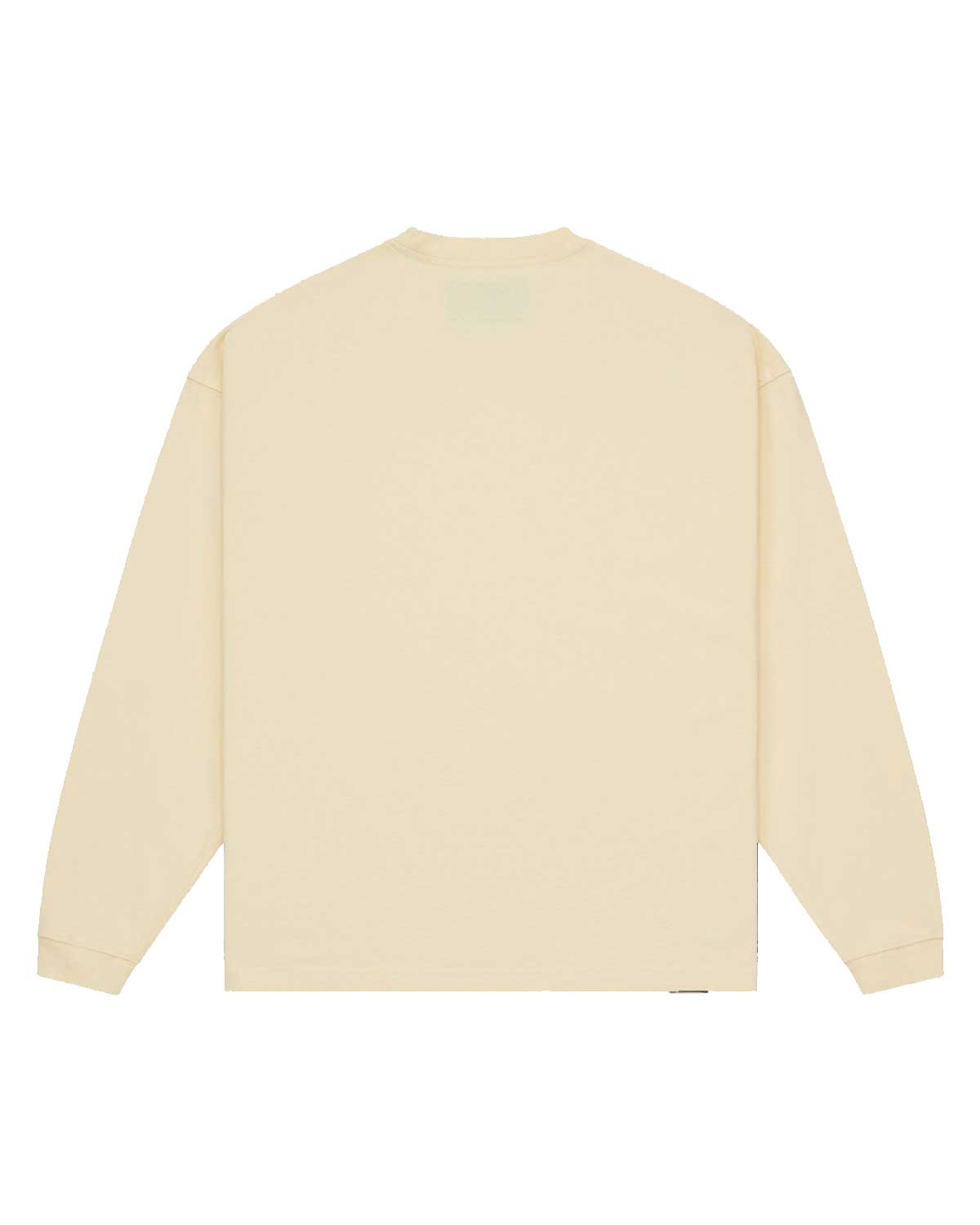 Godspeed Burnt Bridges II NG L/S Tee bone, plain bone back view