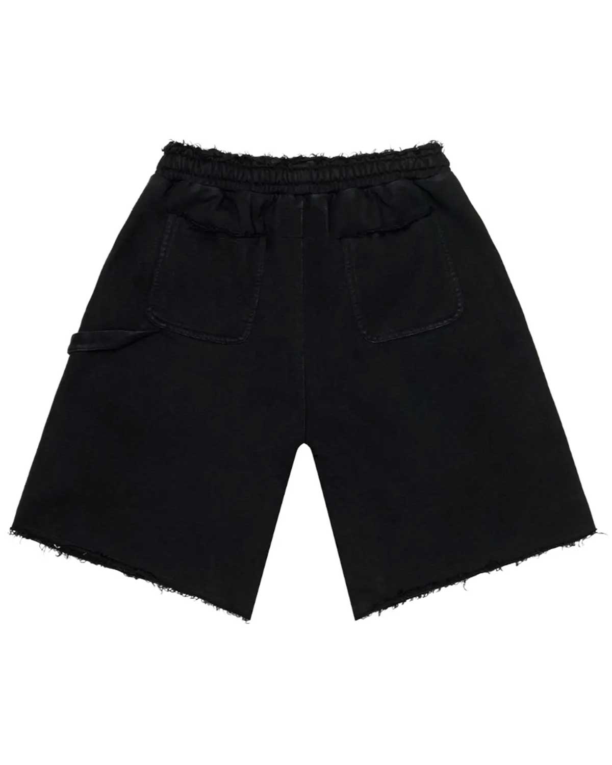 Godspeed Carpenter Distressed Shorts Black
