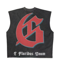 Godspeed Checkmate Sleeveless Tee Washed Black