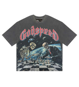 Godspeed Checkmate Tee Washed Grey