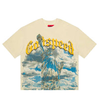 Godspeed Chrome Liberty Tee Bone front view