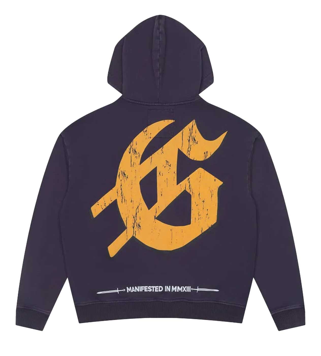 パーツ GoD Godspeed Chrome Liberty Zip Up Hoodie Navy – Restock AR