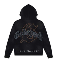 Godspeed Chrome Seduction Hoodie Black Wash back view