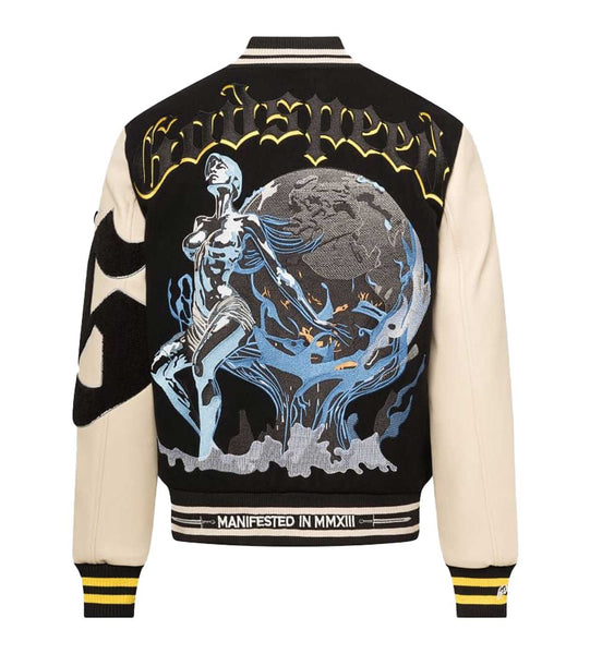 Godspeed Chrome Seduction Varsity Jacket Black/Cream – Restock AR