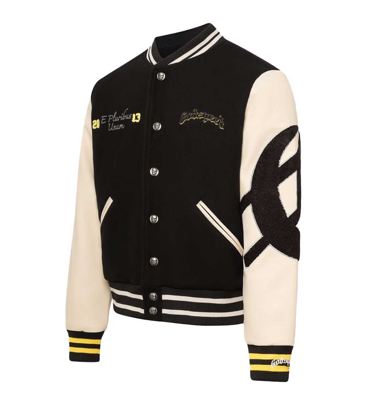 Godspeed Chrome Seduction Varsity Jacket Black/Cream – Restock AR