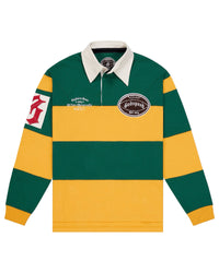 Godspeed Classic Field Rugby Shirt Green/Yellow