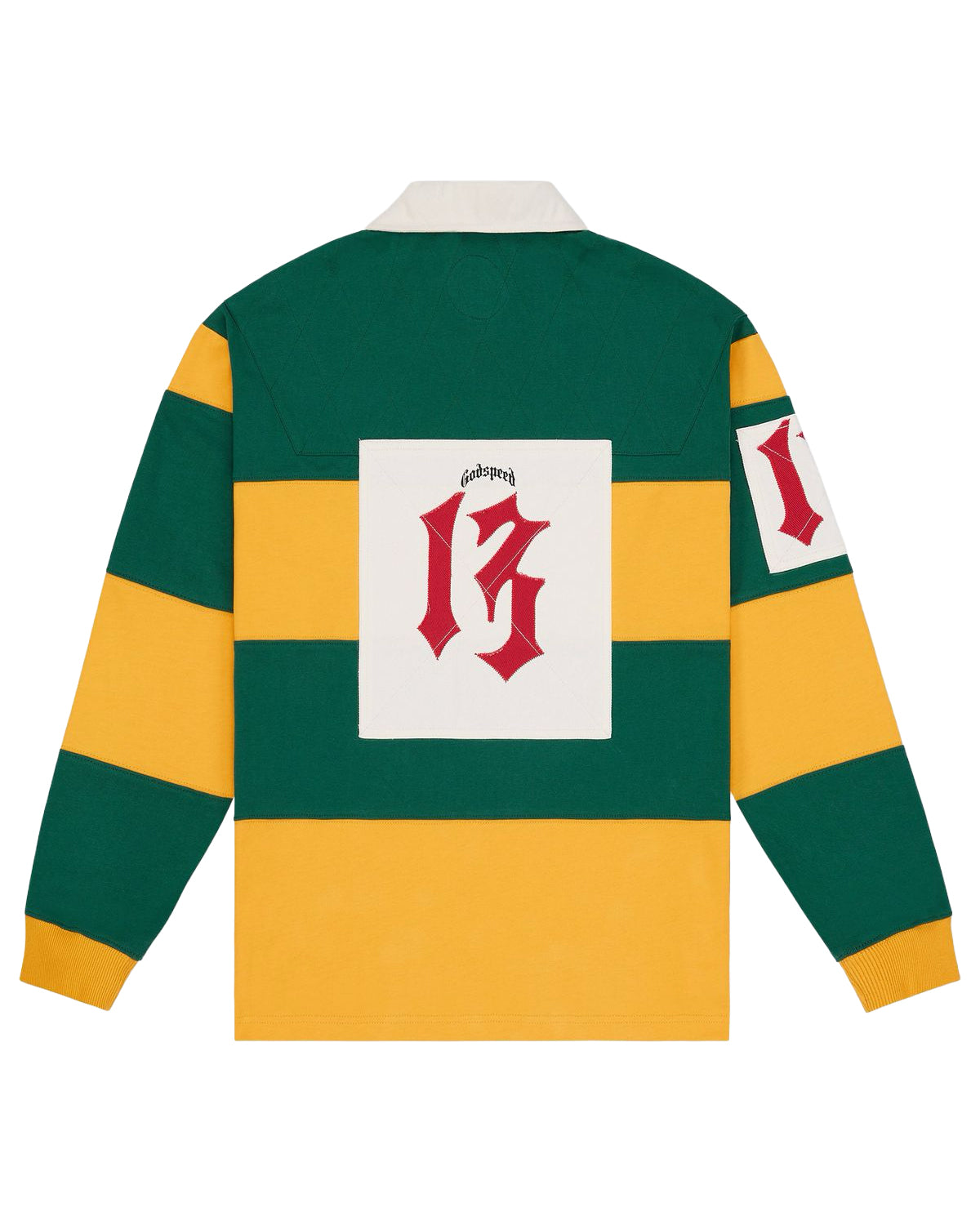 Godspeed Classic Field Rugby Shirt Green/Yellow