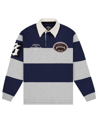Godspeed Classic Field Rugby Shirt Navy/Heather