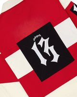 Godspeed Classic Field Rugby Shirt Off White/Red