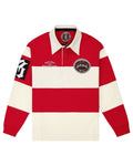 Godspeed Classic Field Rugby Shirt Off White/Red