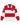 Godspeed Classic Field Rugby Shirt Off White/Red