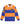 Godspeed Classic Field Rugby Shirt Orange/Blue