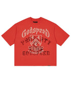 Godspeed Collegiate Tee Cherry Wash