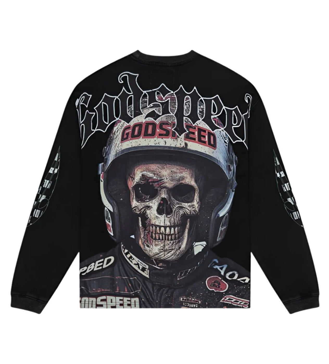 Godspeed Crash Out L/S Tee Black