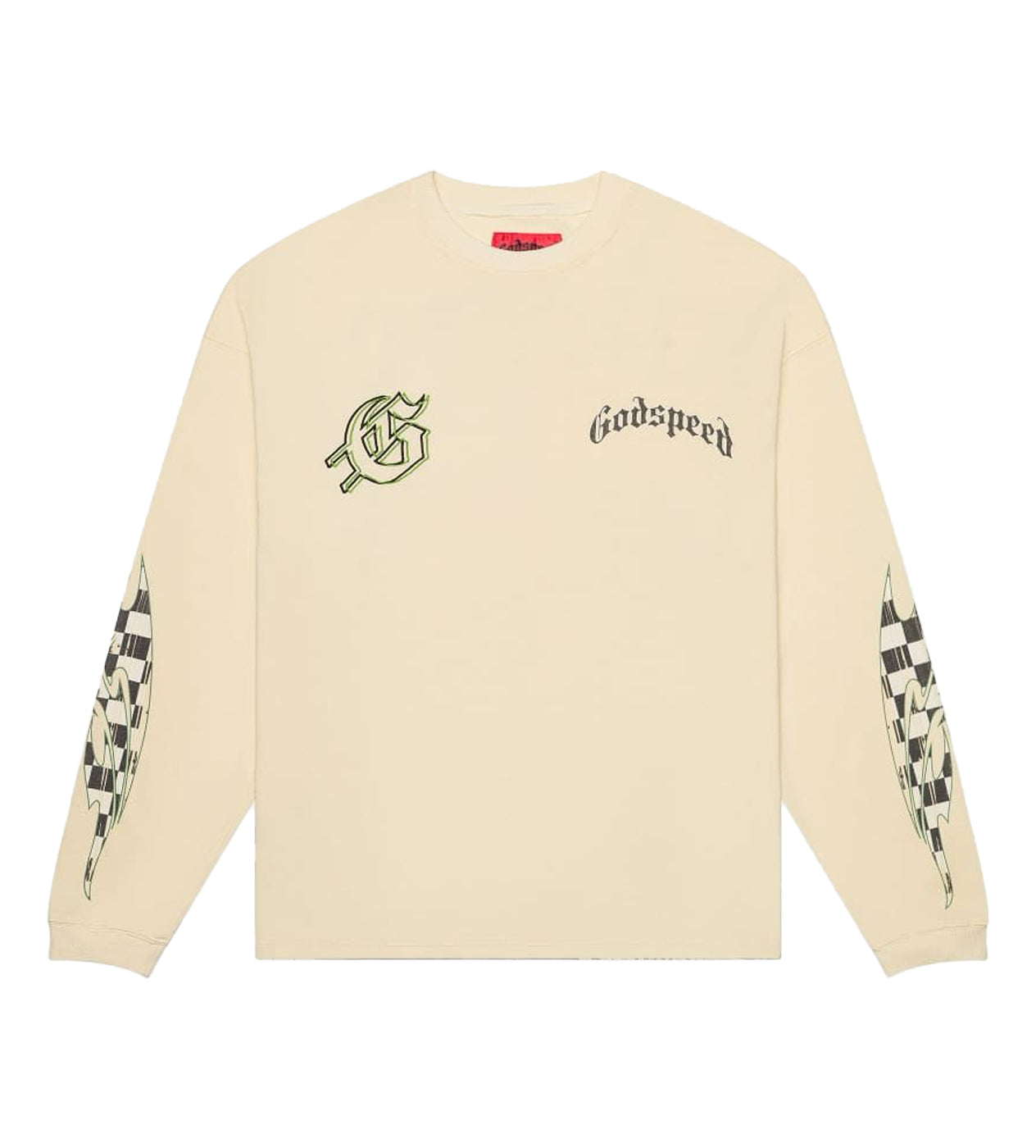 Godspeed Crash Out L/S Tee Bone