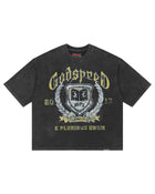 Godspeed Crest Tee Black Wash