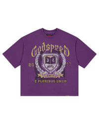 Godspeed Crest Tee Grape Purple