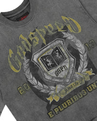 Godspeed Crest Tee Grey Wash