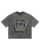 Godspeed Crest Tee Grey Wash