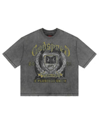 Godspeed Crest Tee Grey Wash