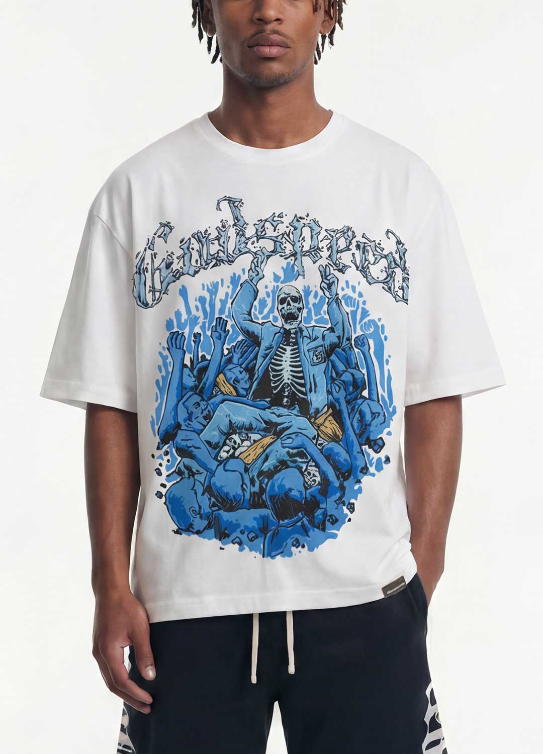 Godspeed Crowd Surf NG Tee White – Restock AR