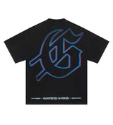 Godspeed Crowd Surf Tee Black Wash Back View