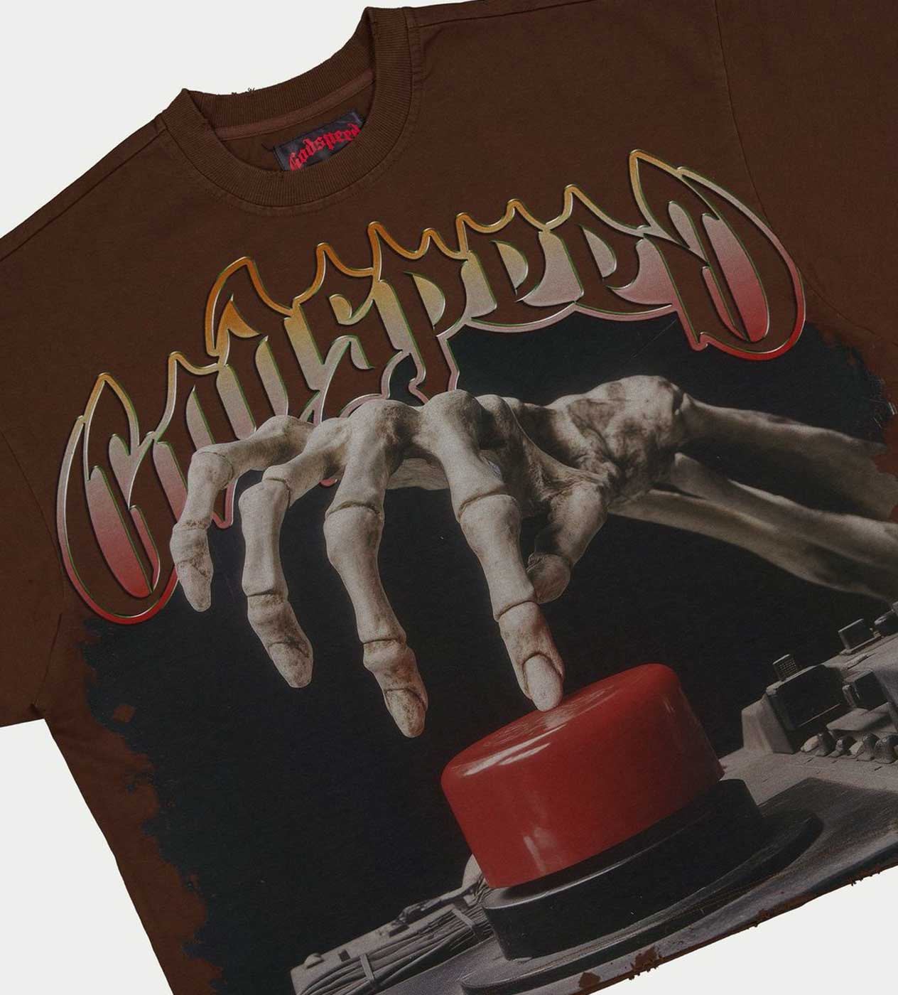 Godspeed Detonator Tee Mocha