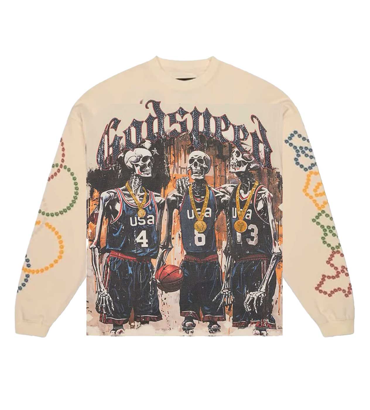 Godspeed Dream Team VVS L/S Tee Bone