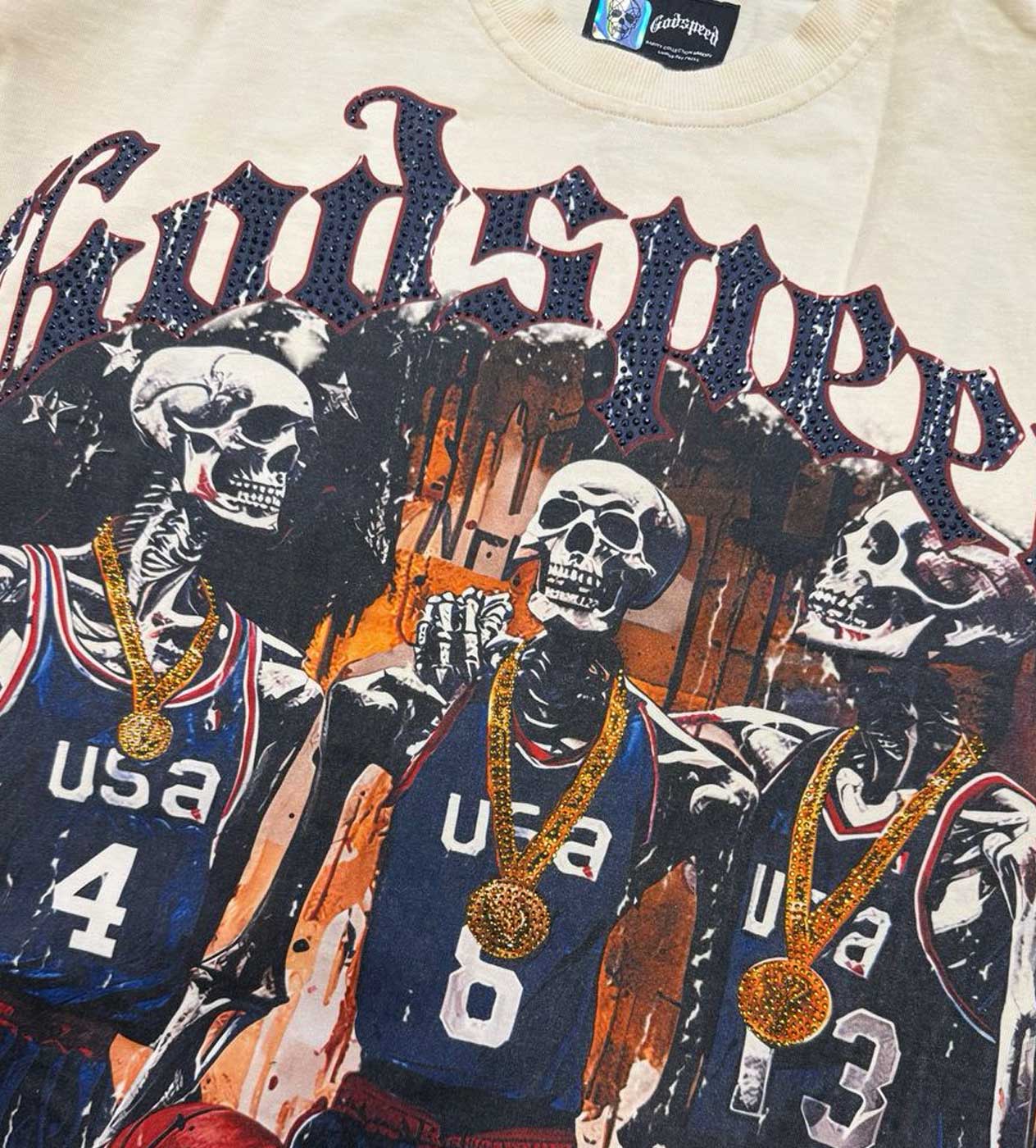 Godspeed Dream Team VVS L/S Tee Bone